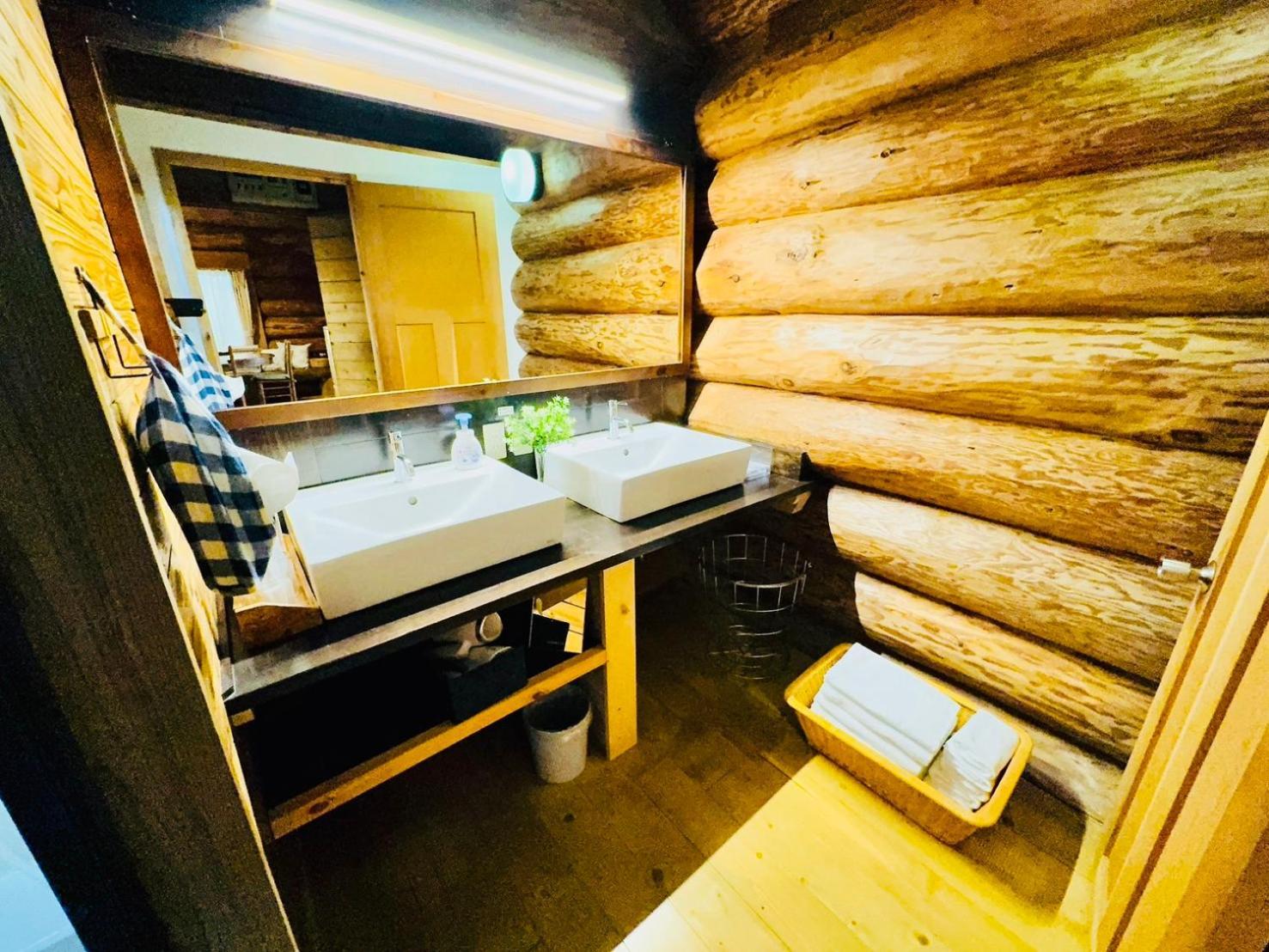 מלון Yufuin Log House No Yado Tom Sawyer מראה חיצוני תמונה
