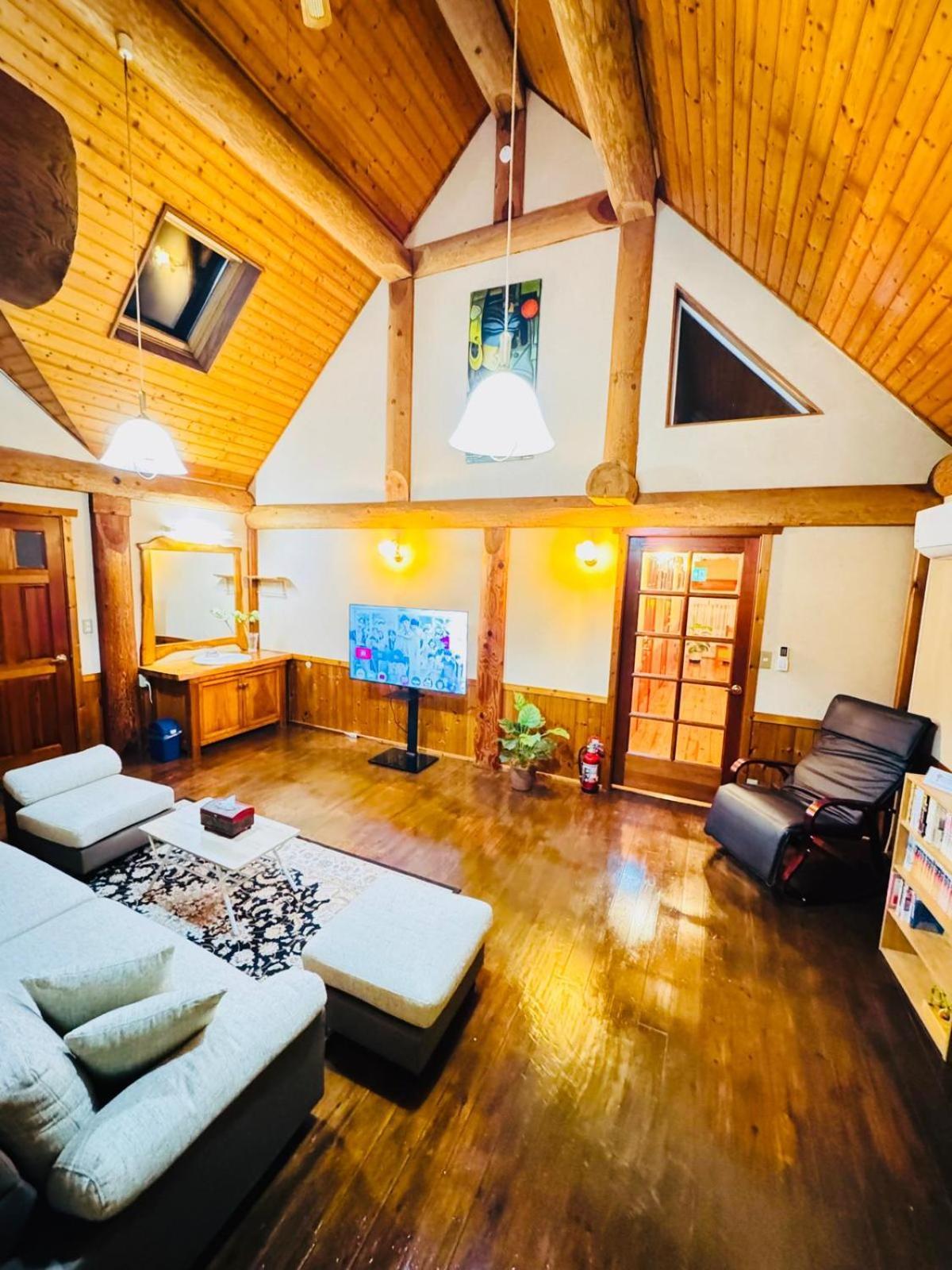 מלון Yufuin Log House No Yado Tom Sawyer מראה חיצוני תמונה